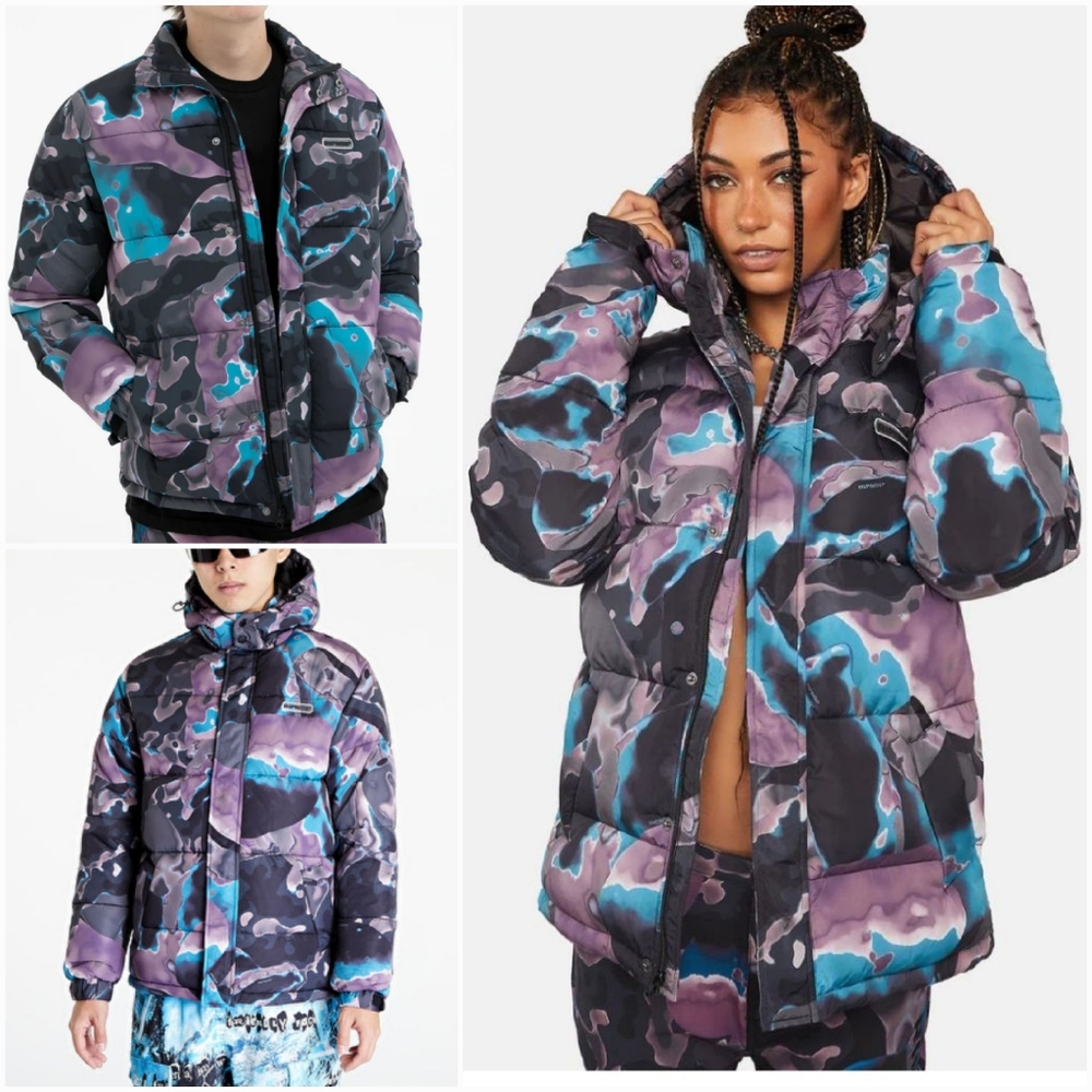 Ripndip 'Ultralight Beam' Puffer Jacket Small Winter Snow Hoodie